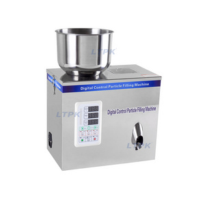 Automatic Round Hopper 25g Seeds Grain Spices Powder Particle Granule filling machine quantitative Weighing and Filling Machine