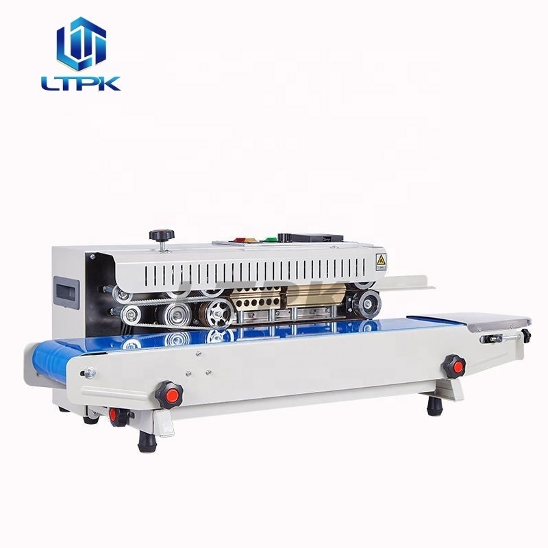 FR900 Automatic Horizontal Continuous Plastic film Bag heat sealer sealing machine Heat Hand Sealer Bag Closing Machine price