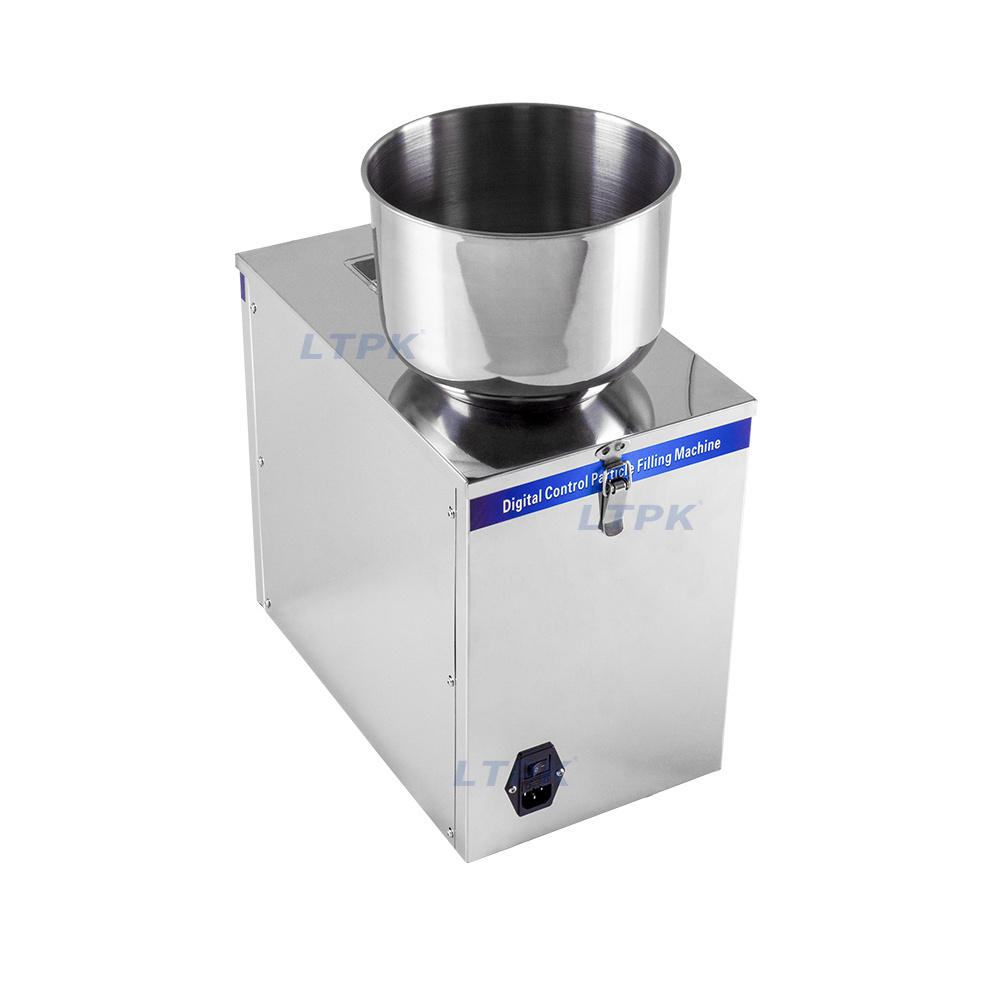 Automatic Round Hopper 25g Seeds Grain Spices Powder Particle Granule filling machine quantitative Weighing and Filling Machine