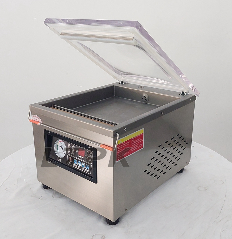 DZ260 semi-automatic Desktop Small Single Chamber Grains Dates Beans Bag  Vacuum Sealing Packing Machine