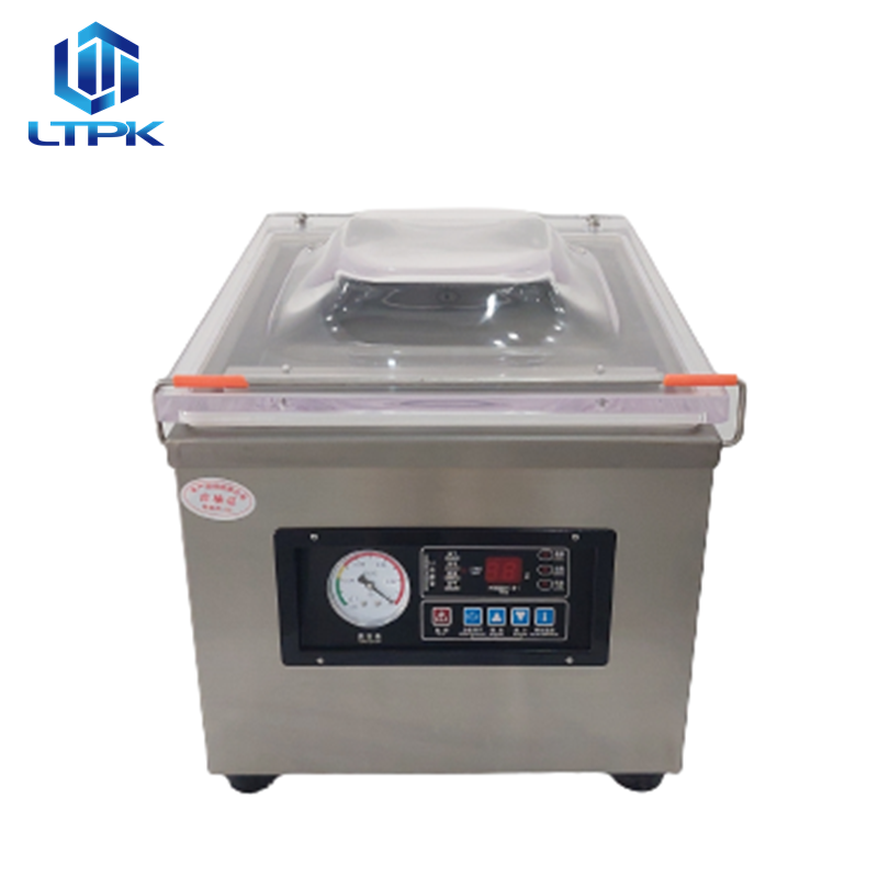 DZ260 semi-automatic Desktop Small Single Chamber Grains Dates Beans Bag  Vacuum Sealing Packing Machine