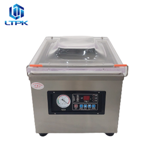 DZ260 semi-automatic Desktop Small Single Chamber Grains Dates Beans Bag  Vacuum Sealing Packing Machine