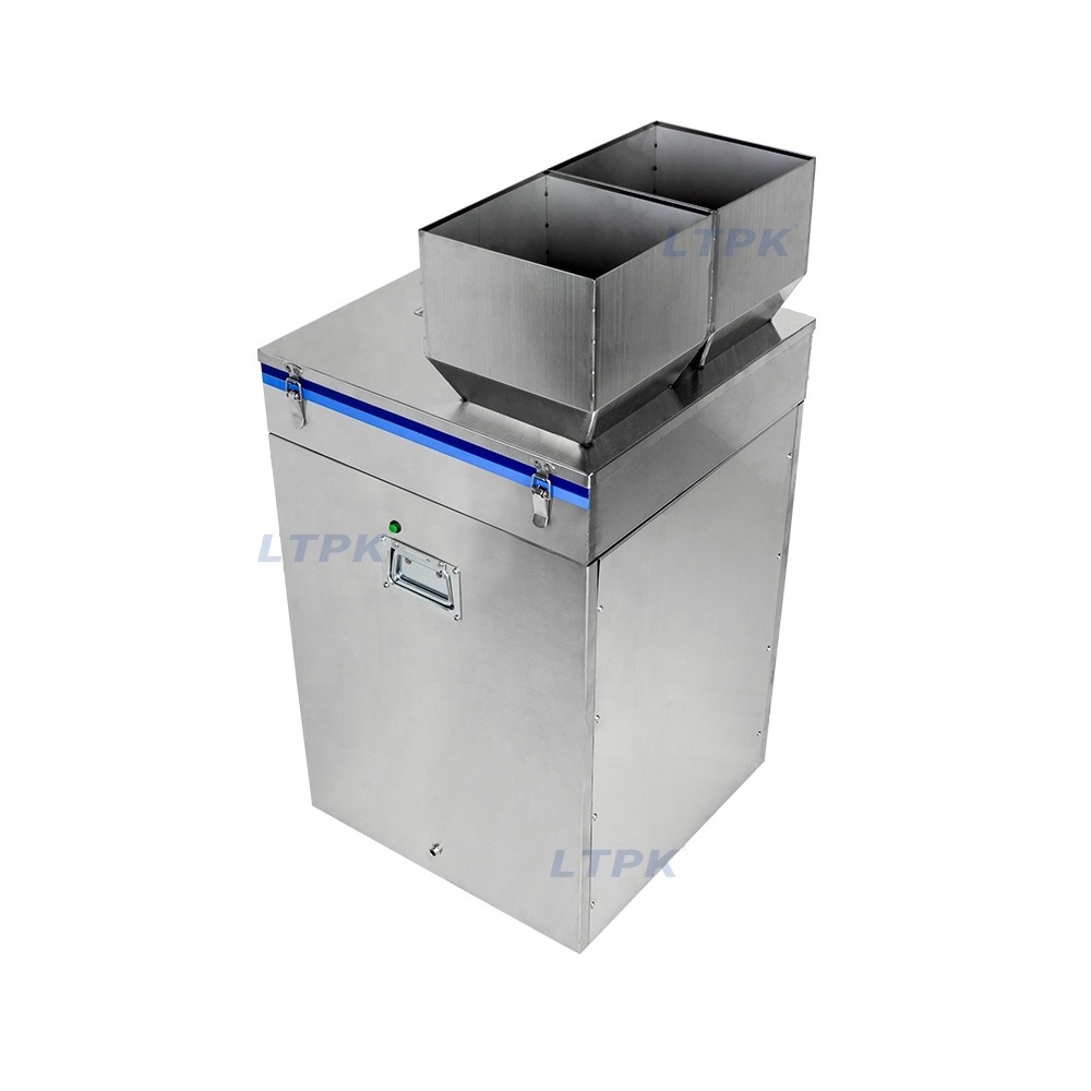 LT-W200D Double Heads Coffee Bean Rice Seeds Spices Granule Powder Weighing Filling Machine