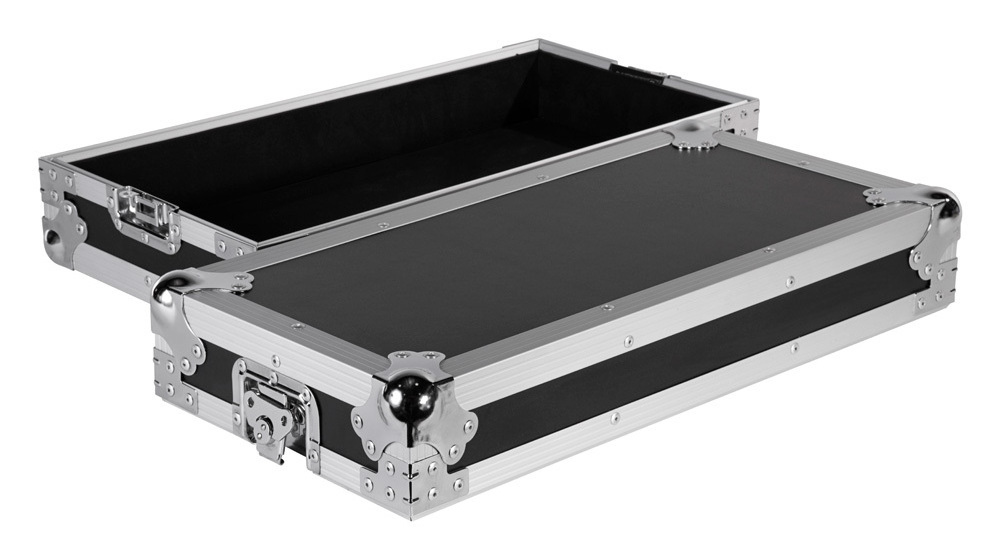 Black Heavy Duty Flight Case Shockproof 19 Inch Rack 4U Flight Case Plywood Flight 4U Road Case