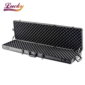 Waterproof Long Aluminum Case High Quality Aluminum Tool Long Case with Foam Lockable Box Safety Case