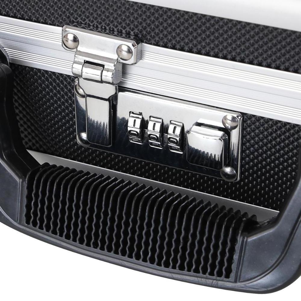 Aluminium tool Case  Storage Suitcase with Combination Lock