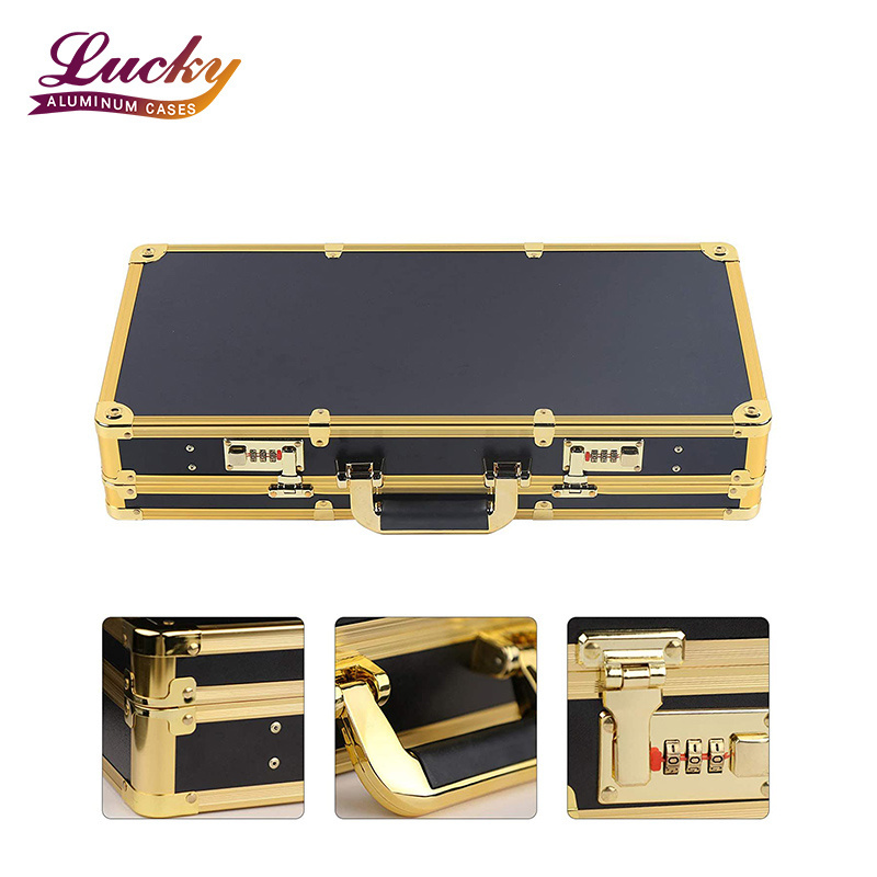 Aluminum Tool Case Large Capacity To Keep Difference Size Item Clean And Tidy With Lock To Keep Safely