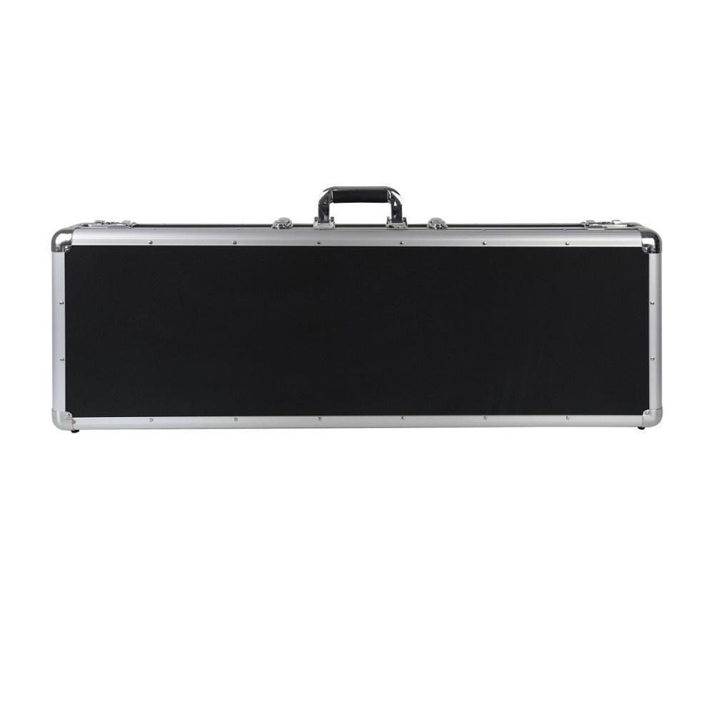 Aluminium Tool Case with Combination Lock and Cube Foam Black