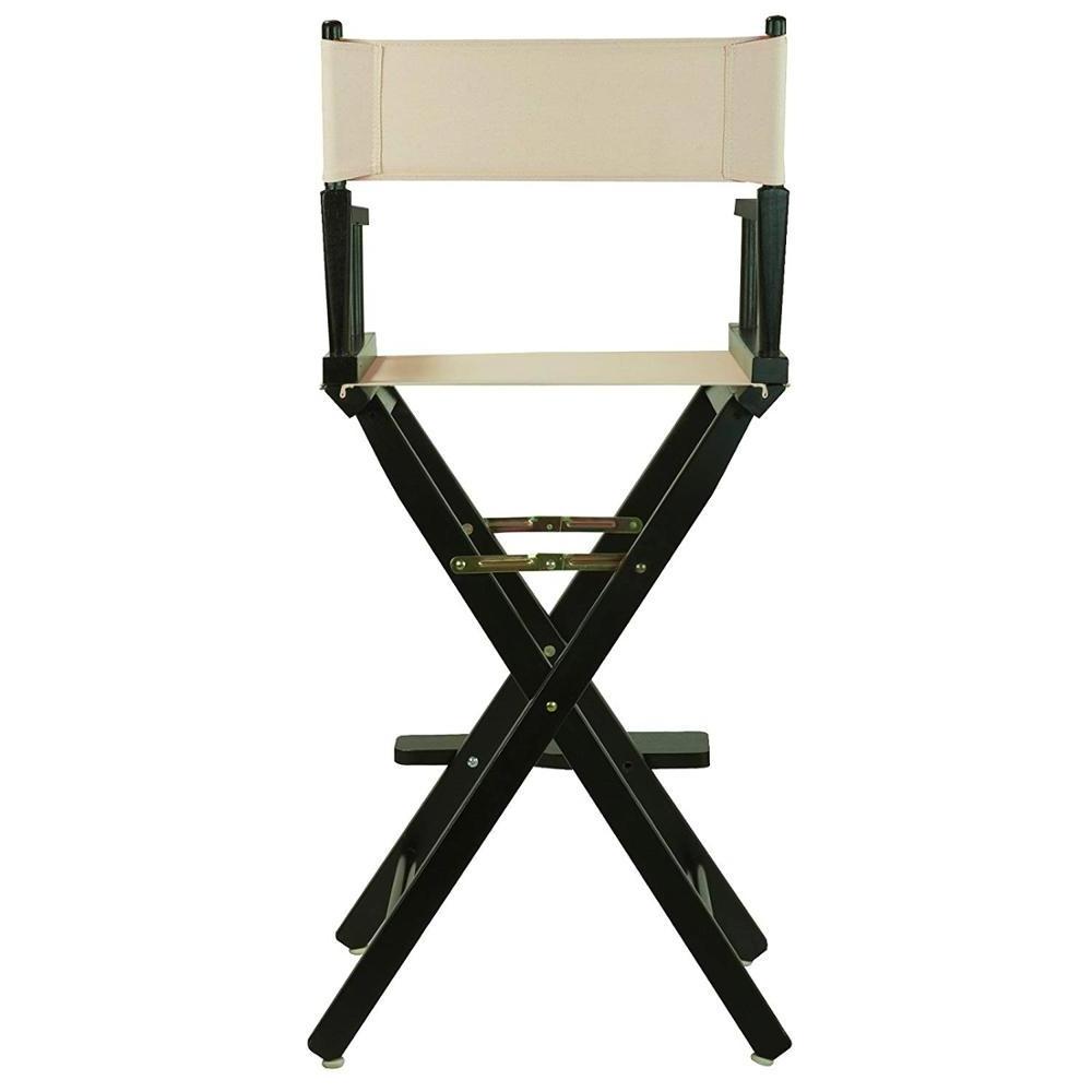 Professional Factory Makeup Chairs Cheap Foldable Black Directors Makeup Artist Chair