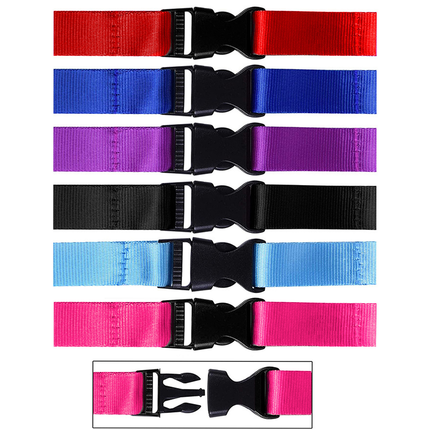 Wholesale Custom Sublimation Lanyard Promotional Polyester Blank Keychain Phone Lanyards Plain