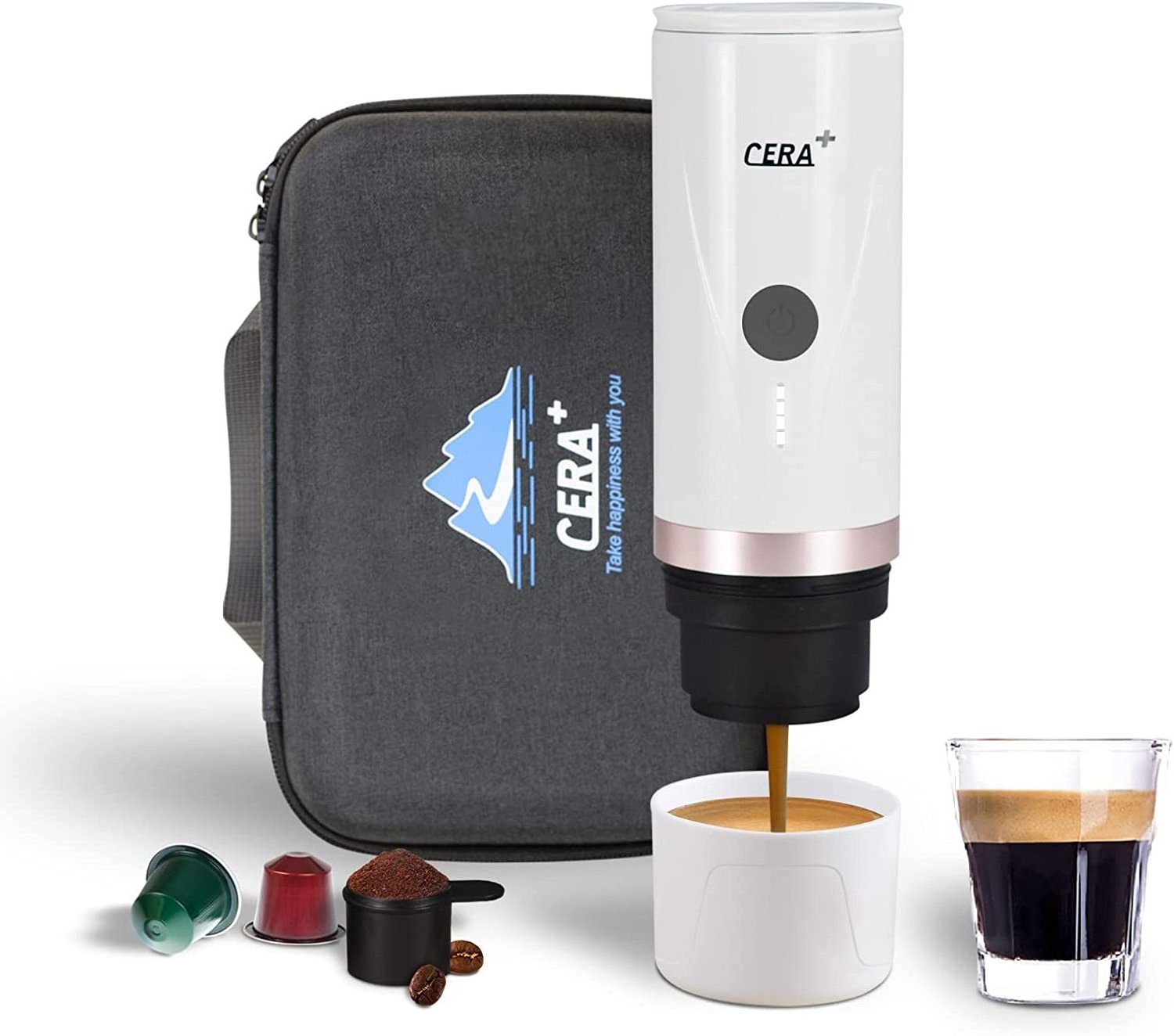 CERA+ Factory PCM01  Portable mini coffee maker Espresso Machine coffee maker portable electric coffee maker outdoor