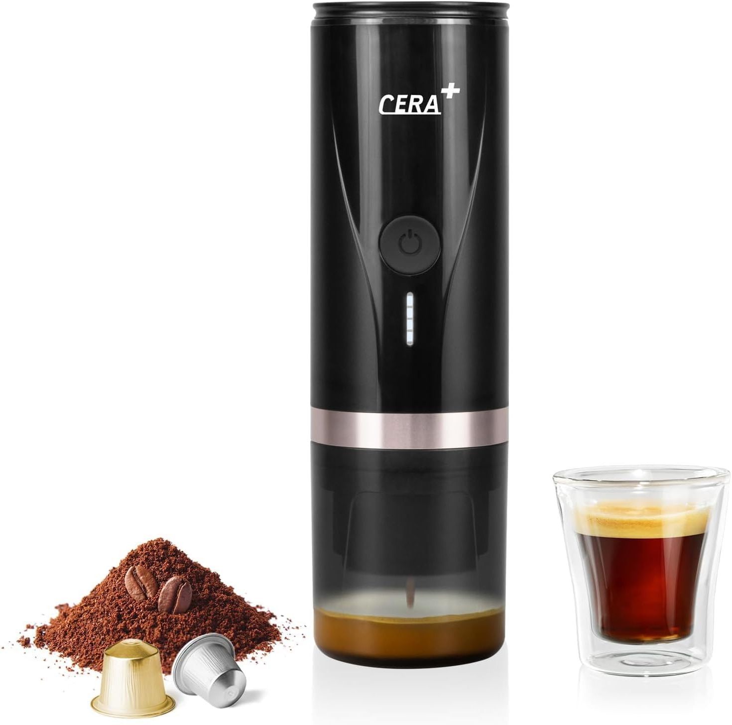 mini portable coffee maker, espresso portable car coffee make Fully Automatic coffee machine portable