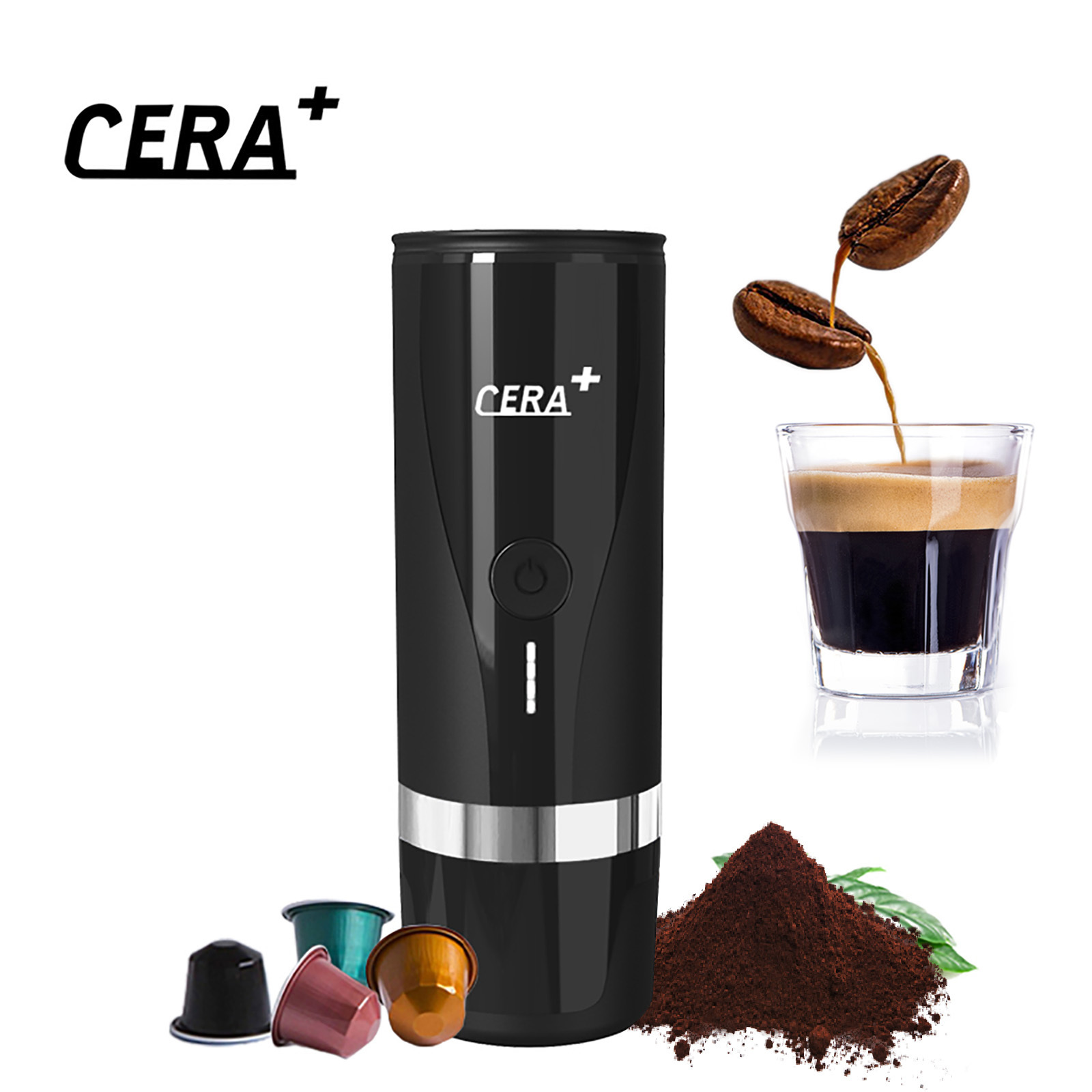 Gas coffee tea maker water dispenser with commercial coffee maker mug