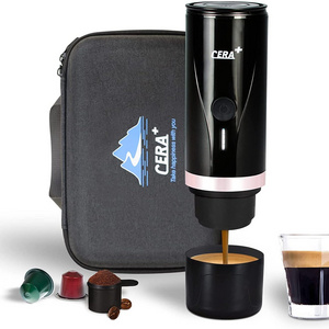 Espresso Coffee Car Machine Electric Travel Coffee Maker 12V Car Use Mini Portable Coffee Machine