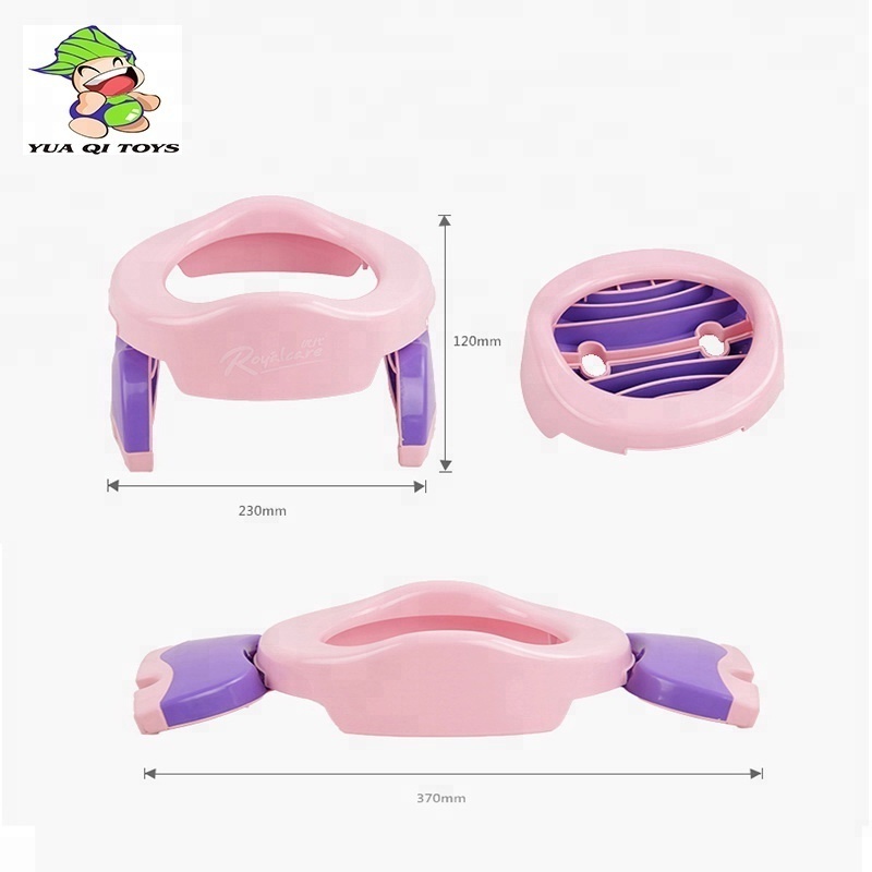 Kids plastic toilet seat Collapsible toilet baby portable Mobile toilet