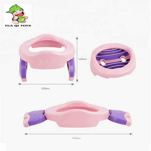 Kids plastic toilet seat Collapsible toilet baby portable Mobile toilet