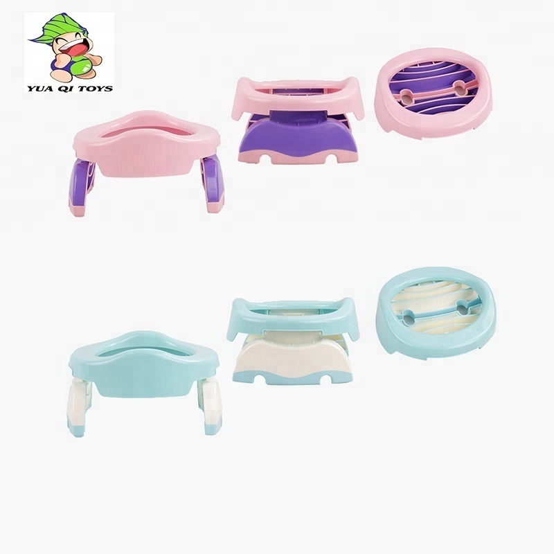 Kids plastic toilet seat Collapsible toilet baby portable Mobile toilet