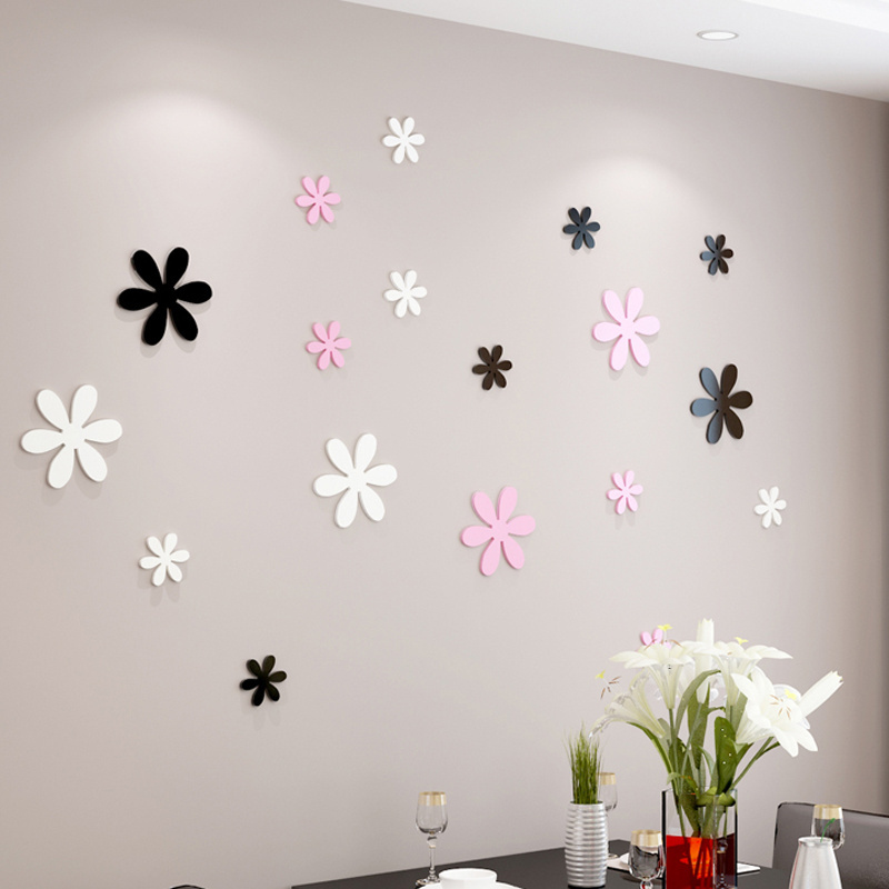 Manufacturers wholesale home decoration 3D wall decals in interior