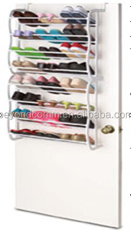 Cnlf 12 Pairs Over the Door Shoe Rack CNLF