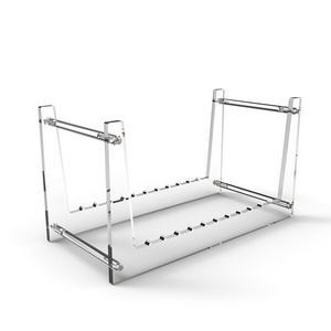 Acrylic Cd Rack Vinyl Record Storage Holder Acrylic Shelf Record Dvd Album Display Stand