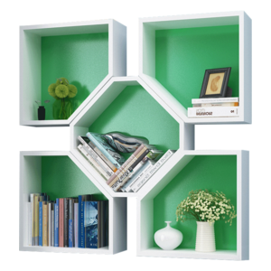 Free Sample Cheap Hanging  Wall Display Shelves Design