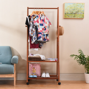 Free sample modern home removable wooden coat rack