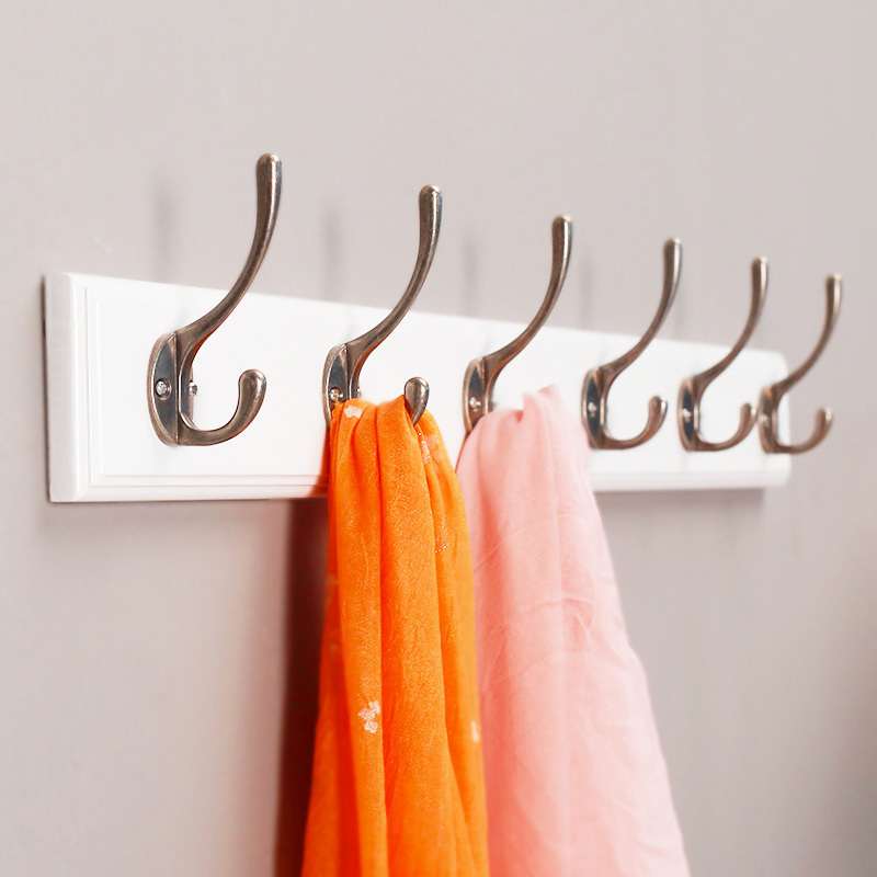 CNLF 2023 wooden coat hook wall-mounted shelf coat racks