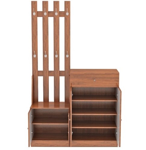 CNLF is selling like hotcakes Modern wooden shoe rack cabinet In the porch