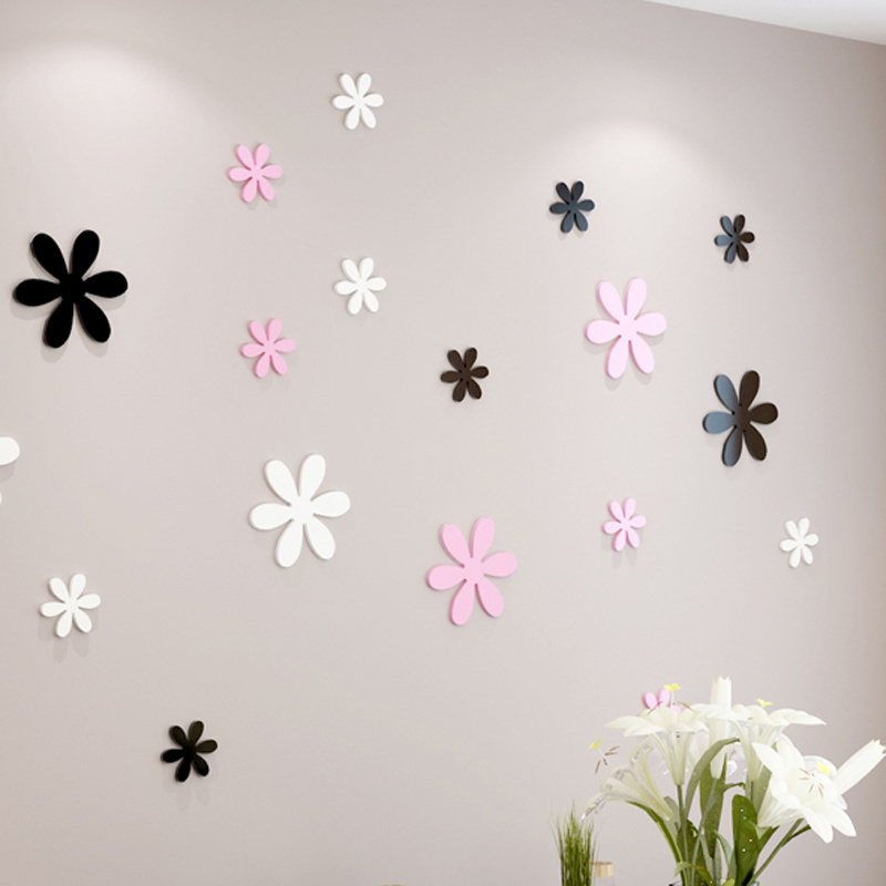 Manufacturers wholesale home decoration 3D wall decals in interior