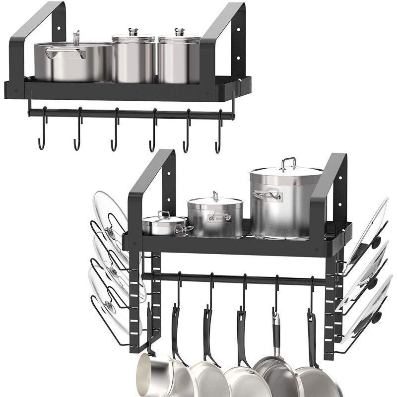 over the Sink 2-Tier Metal Iron Dish Drying Rack 2-Layer Kitchen Organizer Storage Stand No-Slip Installation Type