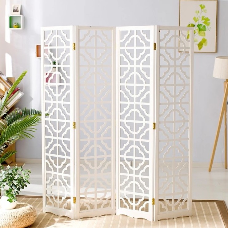 Outdoor and indoor living room divider cabinet designs dividers decorative wooden folding screen