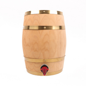 Premium Wooden Wine Barrel Elegant Ice Bucket and Beverage Tubs