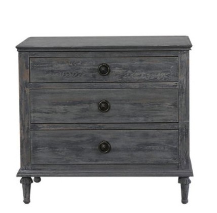 Factory End Table Wooden W/2 Locking Drawers and Handles for Storage and Organize, Bedroom Beside Sofa Side Nightstand