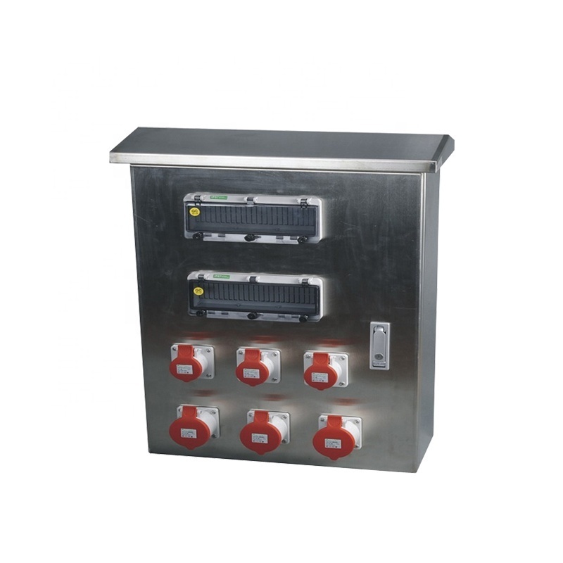 3 Phase MCB Industrial Electrical Smart Power Outdoor Distribution Box IP65 Electrical Outdoor