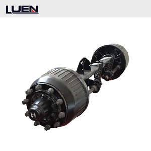 LUEN Fast dispatch axle bpw wheel hub semi trailer axles used for bogie  trailer suspersion