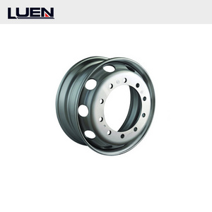 Heavy Truck Trailer Parts 11r24.5 11r22.5 285/75rcommercial  12R20 12r22.5 Truck Tire Wheel Rim on sale