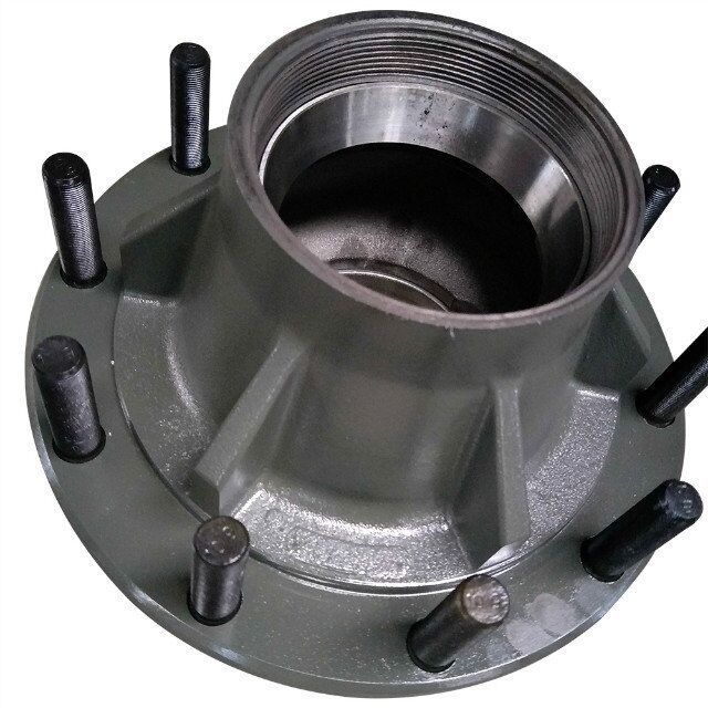 LUEN hot sell South africa market Fruehauf trailer axle wheel hub and brake drum manufacturer