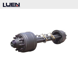 Factory Hot Sale American Type Axle 13Ton Axle Semi Trailer Parts Used For Air/Bogie Suspension