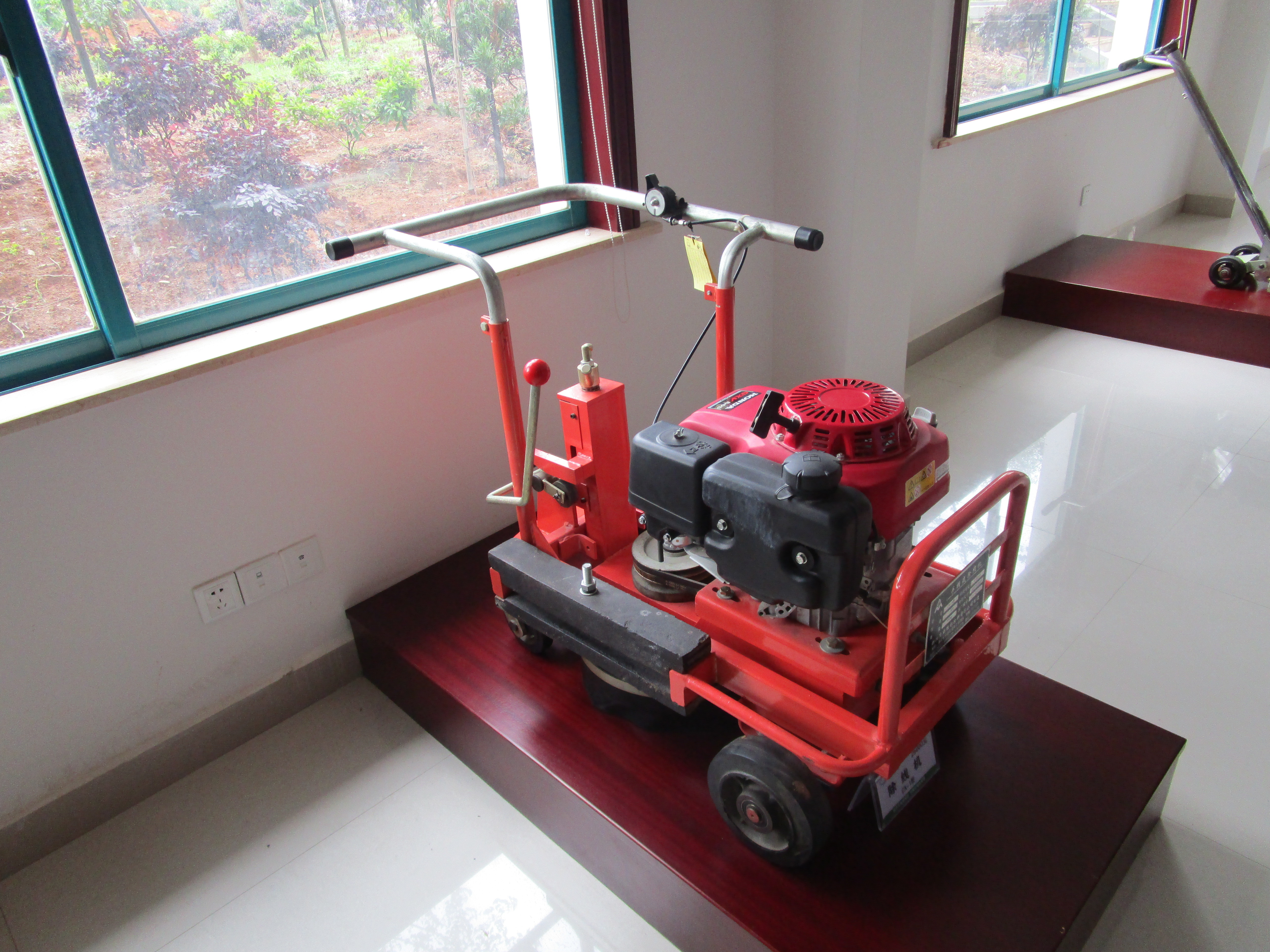 Vertical road paint remover road Line paint stripping machine