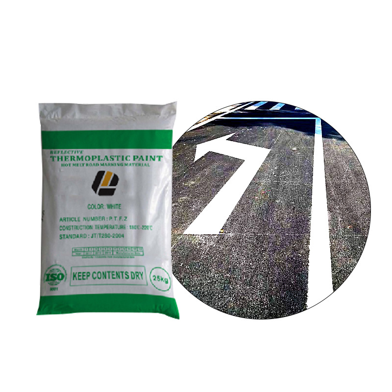 Thermoplastic Road Line Spray Paint Hot Melt Marking Paint Road Reflective Paint Road White Yellow Floor Painting