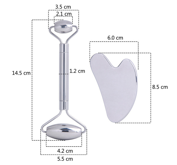 Luma Hand-held Medical Grade Guasha Scraping Stainless Steel Massage Therapy Gua Sha Board Tool