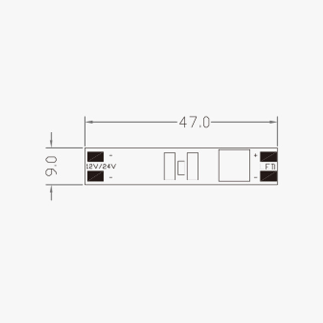 DC 12V 24V  led wardrobe door cabinet led light ir sensor switch for led light