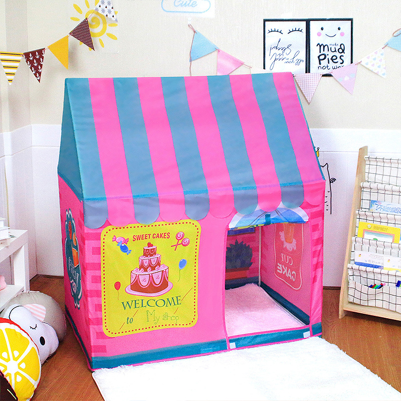 sweets ice cream bread shop  play house funny baby tent kids tents