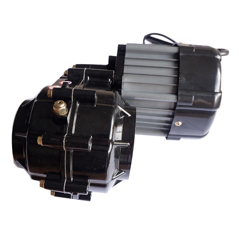 Brushless 48v/72v 1200w dc motor for rear axle with motor on electric vehicle richshaw tricycle