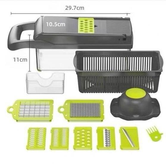 New product Fruit Vegetable Tools Carrot Cutter Handheld ABS Plastic Multi-functional Food Vegetable Chopper