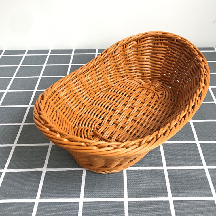 Wholesale Good Price Living Room natural rattan small medium large size woven storage baskets bamboo storage boxes