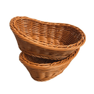 Wholesale Good Price Living Room natural rattan small medium large size woven storage baskets bamboo storage boxes