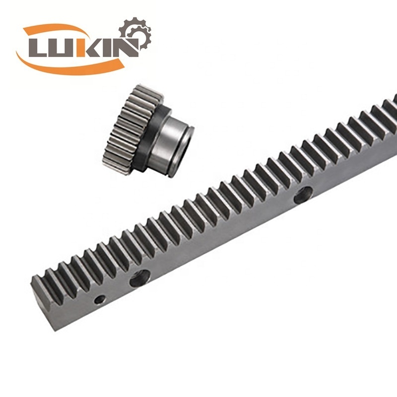 Solid Steel China Manufacture M8 79*79mm Straight Gear CNC Curved Rack And Pinion