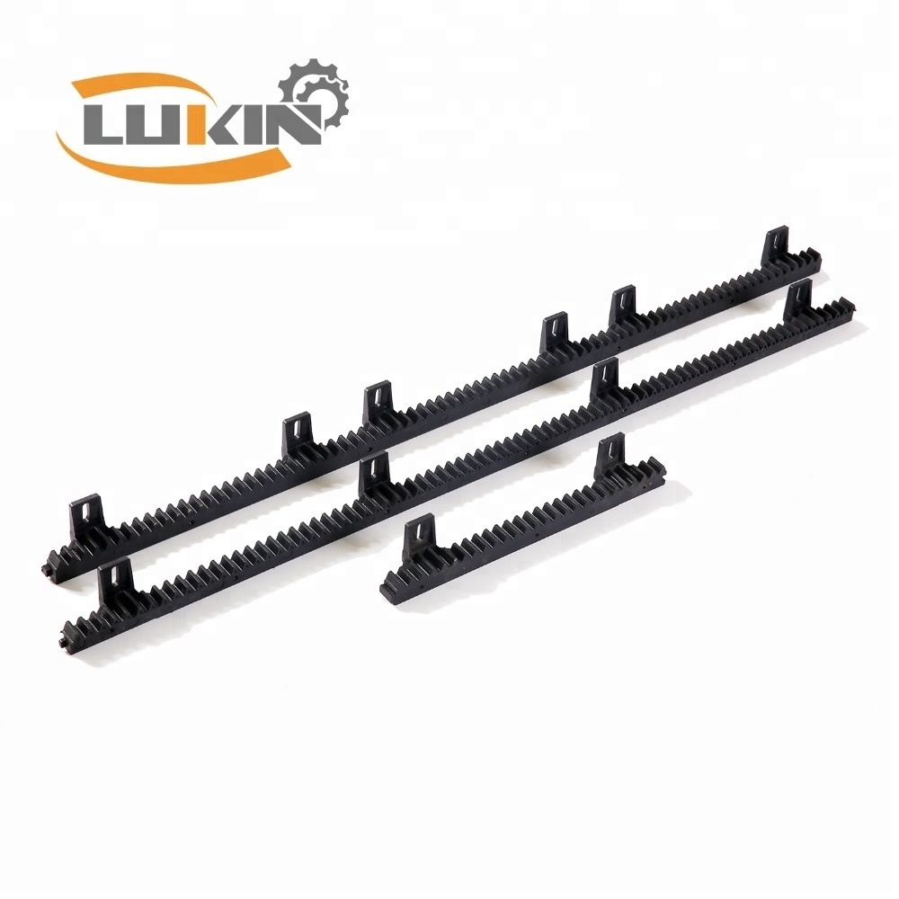 Factory direct M1-M8 straight gear rack helical gear rack nylon gear rack for automatic sliding gate and cnc machine