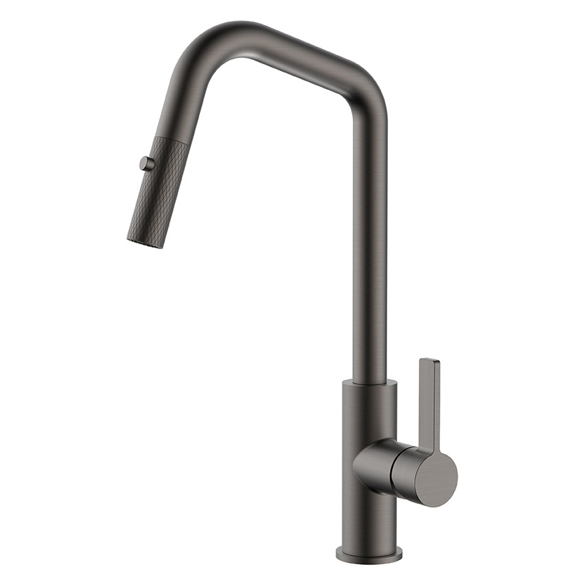 Kitchen Faucets Stainless steel Pull out Kitchen Sink Faucets with pull down sprayer